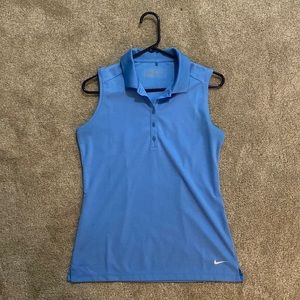 Nike Womens Sleeveless Golf Poli